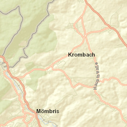 Krombach Street Map