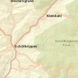 Schöllkrippen Street Map
