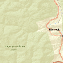 Rieneck Street Map
