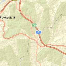 Fuchsstadt Street Map
