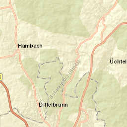 Üchtelhausen Street Map