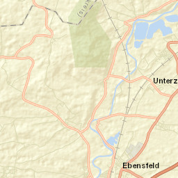 Ebensfeld Street Map