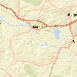 Mainleus Street Map
