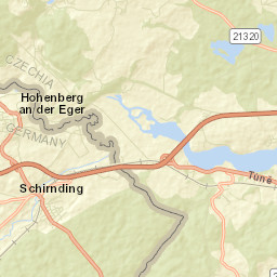 Schirnding Street Map