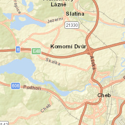 Františkovy Lázně Street Map