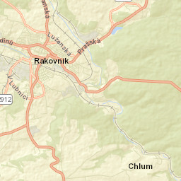 Rakovník Street Map