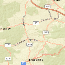 Doksy Street Map