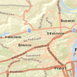 Malá Strana Street Map
