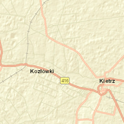 Kietrz Street Map