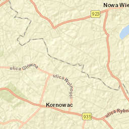 Pogrzebień Street Map