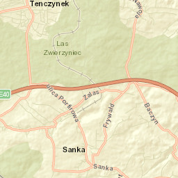 Zalas Street Map