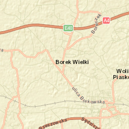 Sędziszów Małopolski Street Map