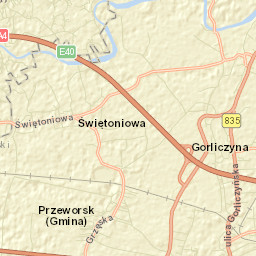 Grzęska Street Map