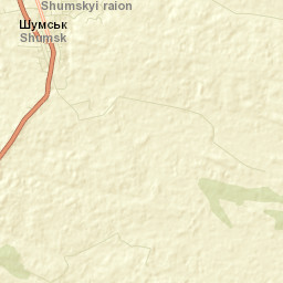 Shumsk Street Map
