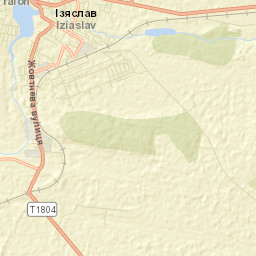 Izyaslav Street Map