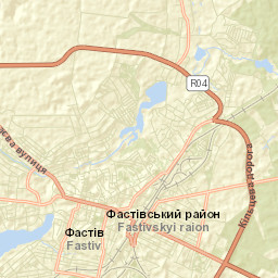 Fastiv Street Map