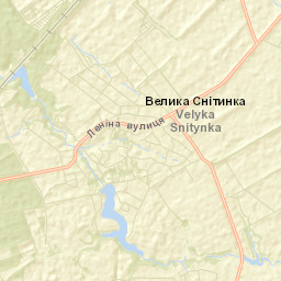 Fastiv Raion Street Map