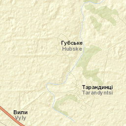 Gubske Street Map