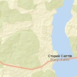 Staryy Saltiv Street Map