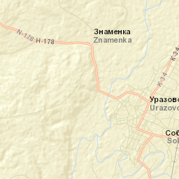 Urazovo Street Map