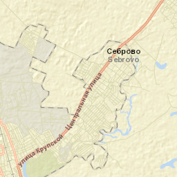 Sebrovo Street Map
