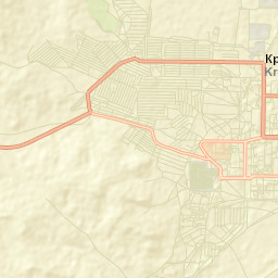 Krasnokamensk Street Map