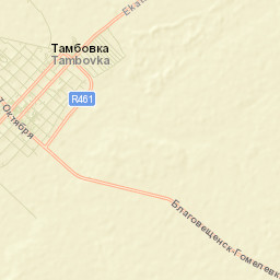 Tambovka Street Map