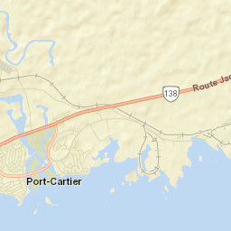 Port-Cartier Street Map