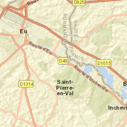 Saint-Pierre-en-Val Street Map