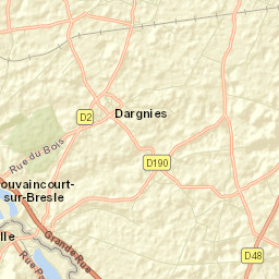 Incheville Street Map