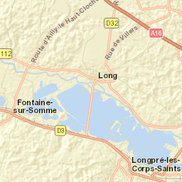 Longpré-les-Corps-Saints Street Map