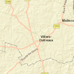 Villers-Outréaux Street Map