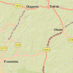 Fourmies Street Map