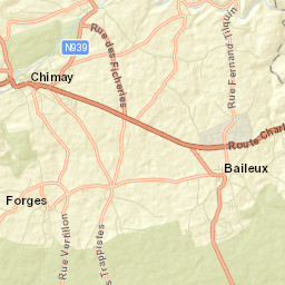 Chimay Street Map