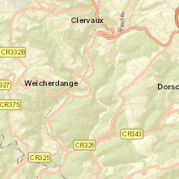 Clervaux Street Map