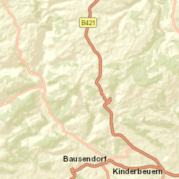 Kinderbeuern Street Map
