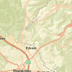 Rheinböllen Street Map