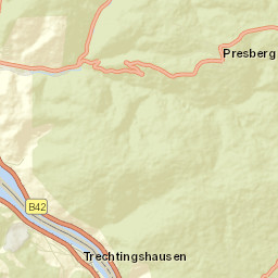 Trechtingshausen Street Map