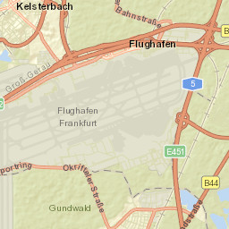 Kelsterbach Street Map