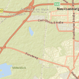 Dreieich Street Map