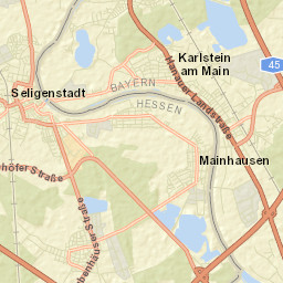 Seligenstadt Street Map
