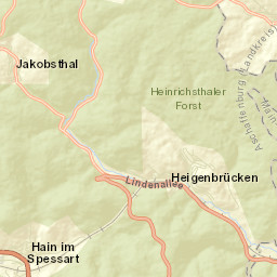Heigenbrücken Street Map