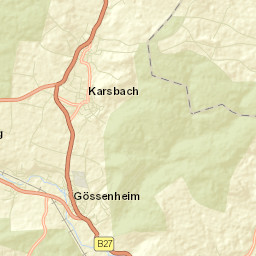 Gössenheim Street Map