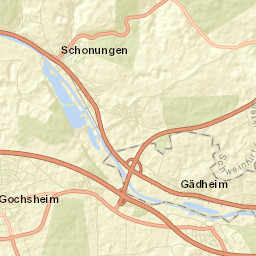 Schonungen Street Map