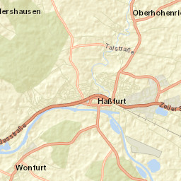 Wonfurt Street Map
