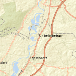 Zapfendorf Street Map