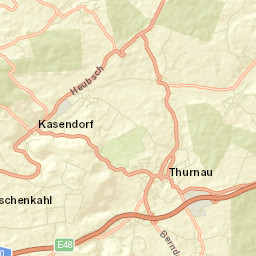 Thurnau Street Map