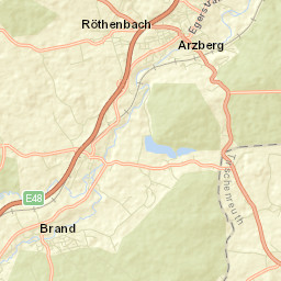 Arzberg Street Map