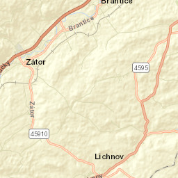 Zátor Street Map