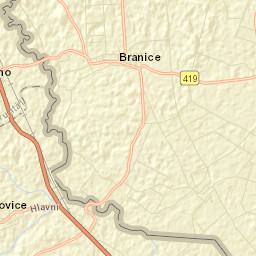 Branice Street Map